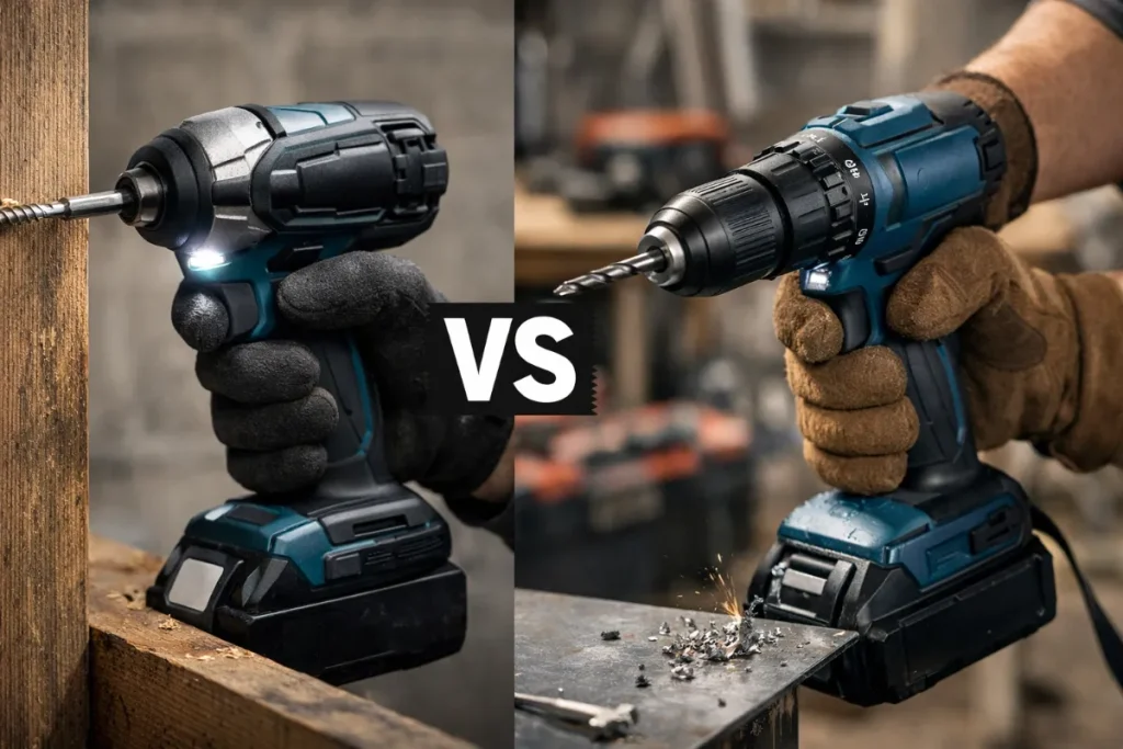 インパクトドライバーとドリルドライバー、どっちを選ぶべき？
