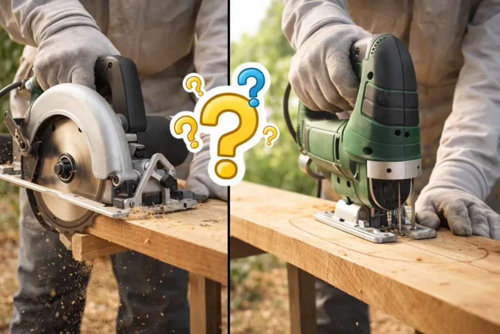 DIY初心者はどっちを買うべき？丸鋸とジグソーの選び方