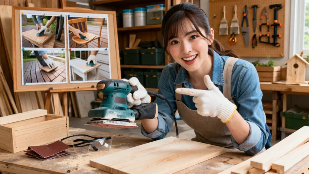 サンダーは何に使う？DIYで出番が多い場面を解説