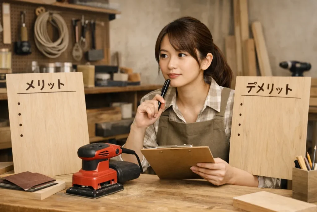 サンダーとはどんな道具？メリットとデメリットを整理