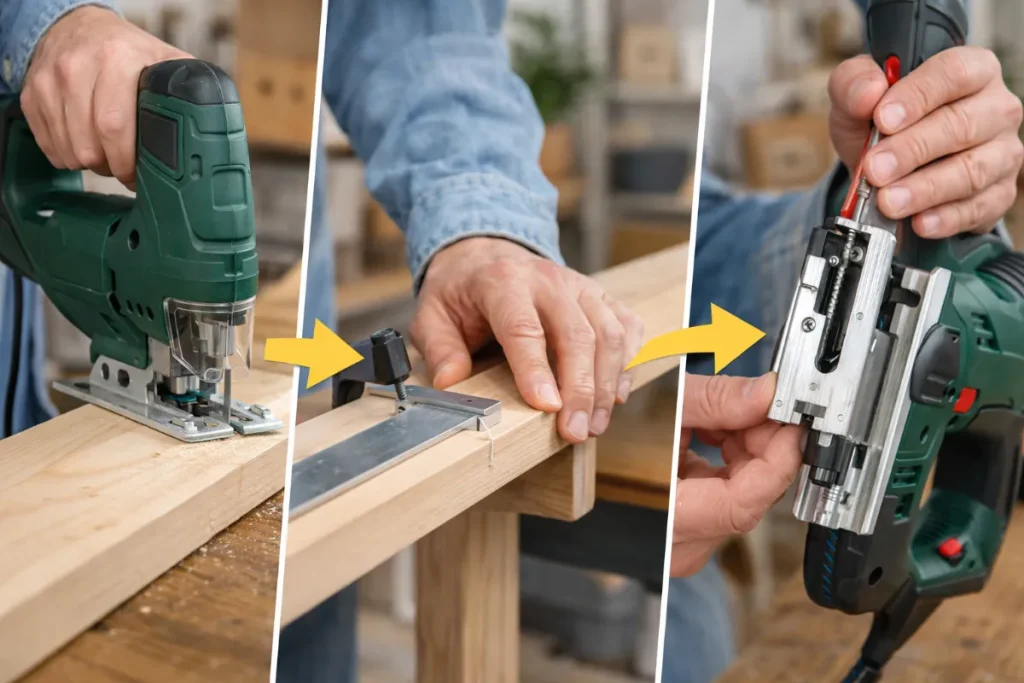 ジグソーがまっすぐ切れないときの対策5選