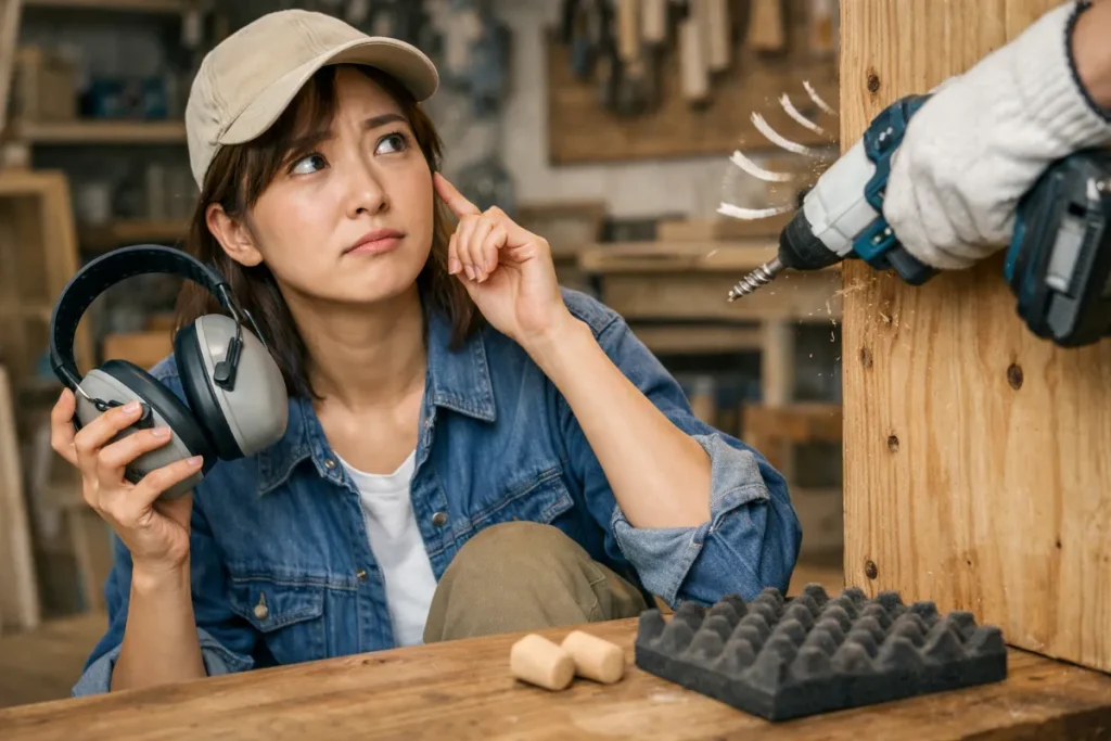 インパクトドライバーがうるさいときの対策の結論