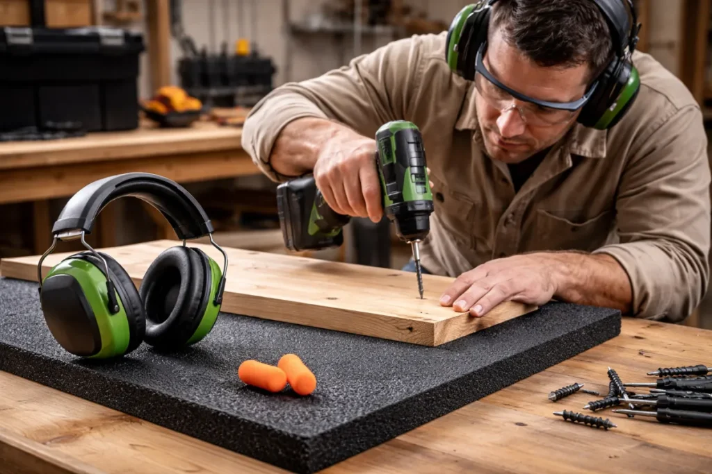 インパクトドライバーの騒音対策でまず効く5つの基本