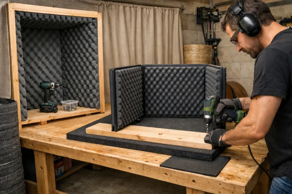 インパクトドライバーの音を抑えるために有効な作業環境の整え方