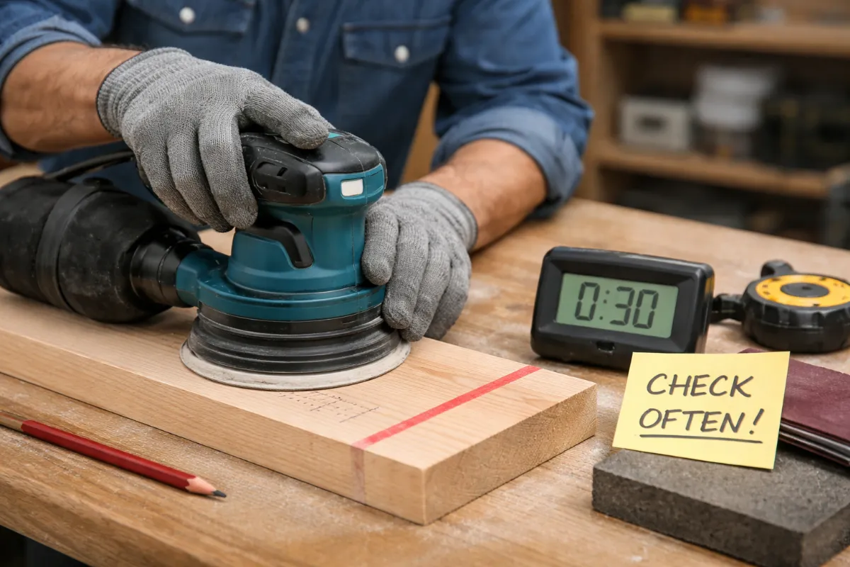サンダーで削りすぎを防ぐ方法！DIY初心者でも失敗しにくいコツを徹底解説