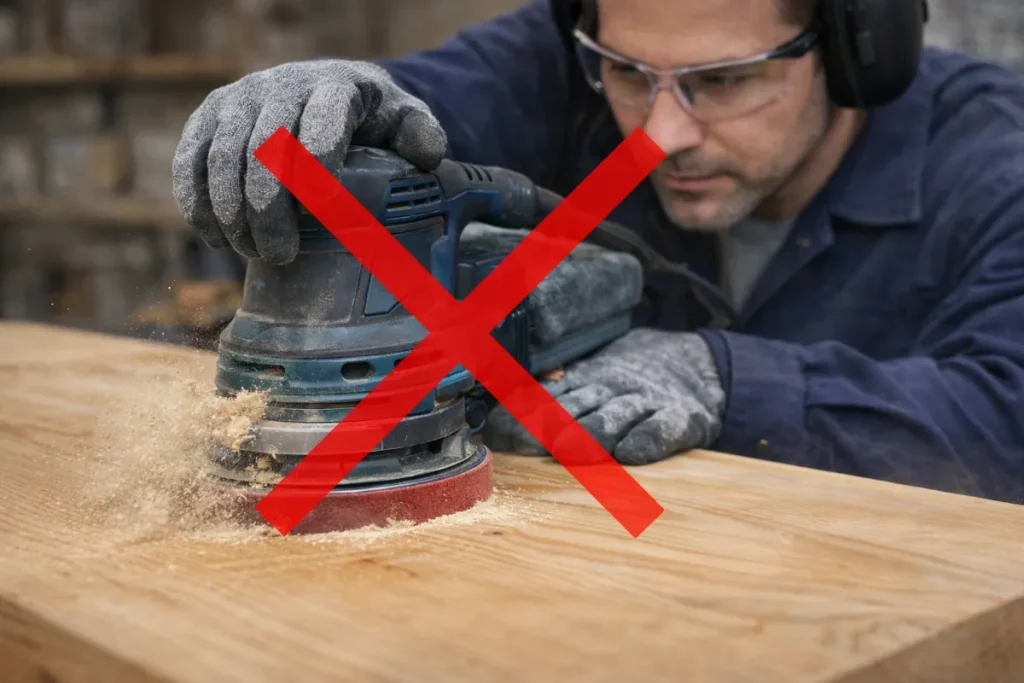 削りすぎにつながるNG行動