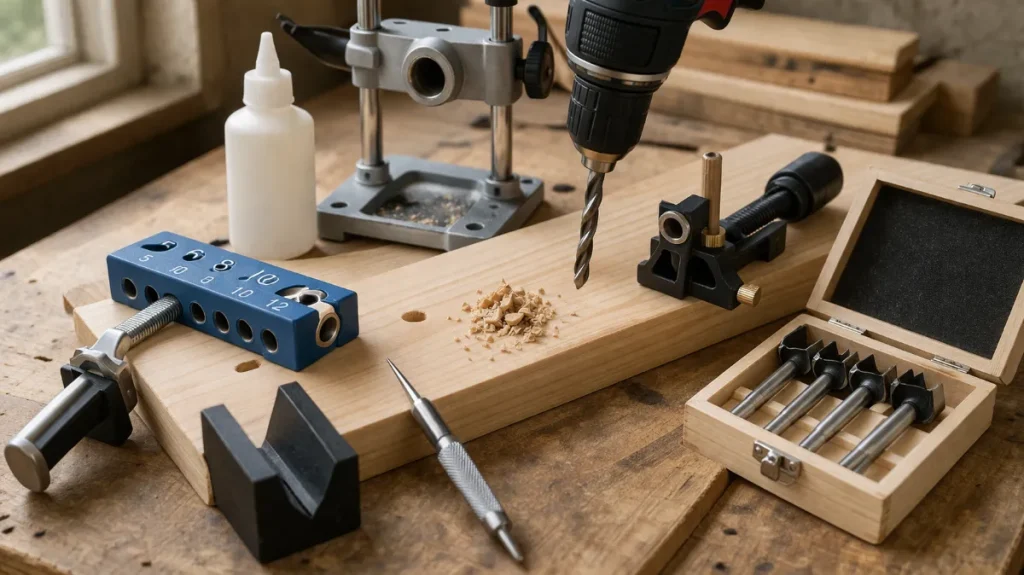 木材の穴あけで失敗しにくくなるおすすめ道具