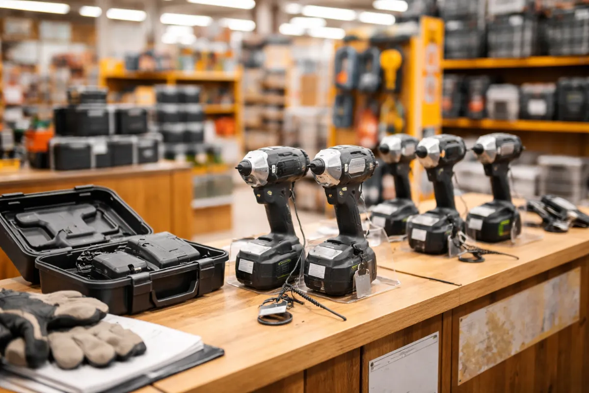 インパクトドライバーはホームセンターでレンタルできる？コーナン・ビバホーム・カインズの違いを解説