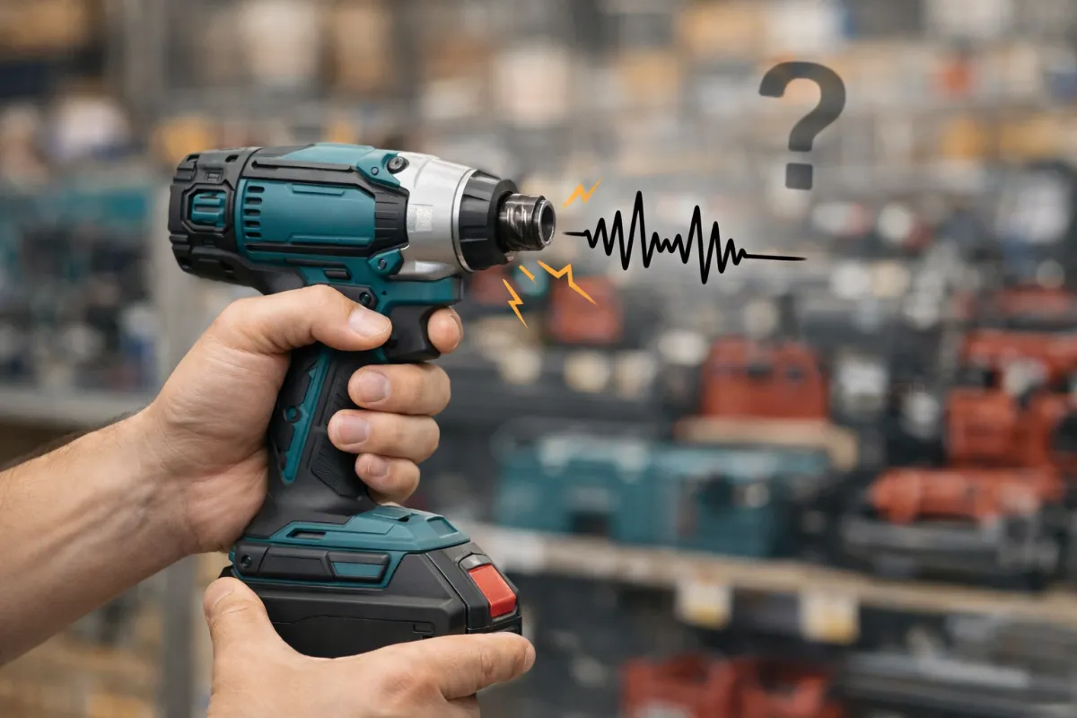 インパクトドライバーの異音は故障？ガガガ音・ピー音の違いと対処法を解説