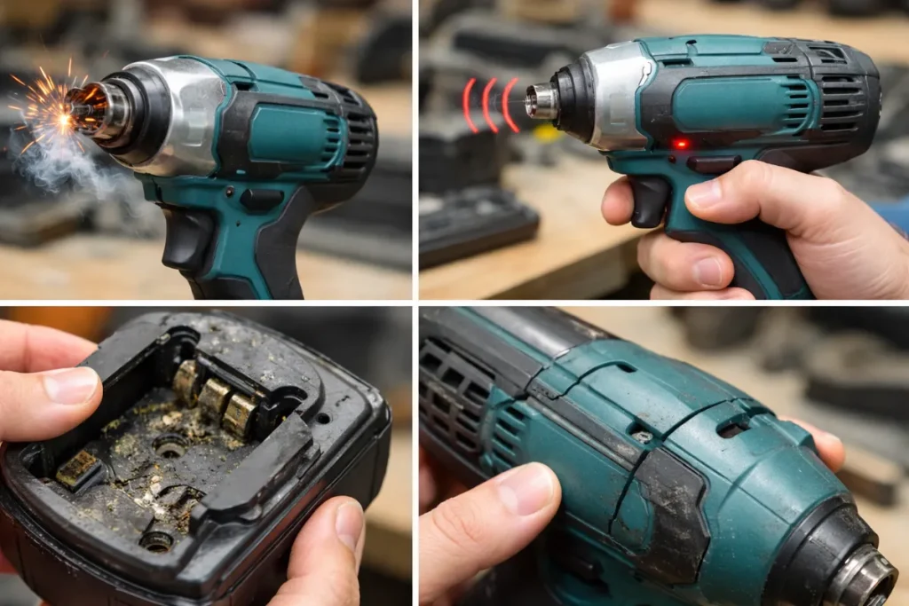 インパクトドライバーが故障している症状は？修理を考える目安