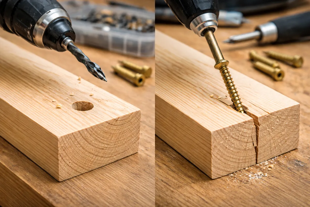 木ねじの下穴は必要？いらない？サイズ・開け方・不要なケースまでやさしく解説