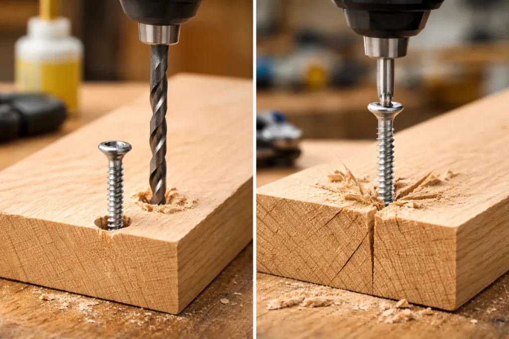 下穴が必要な理由