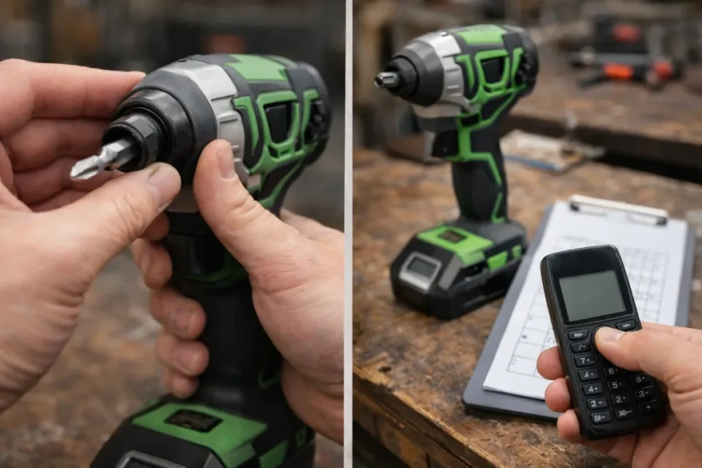 インパクトドライバーのビットが抜けないときは、修理に出すべきか見極める