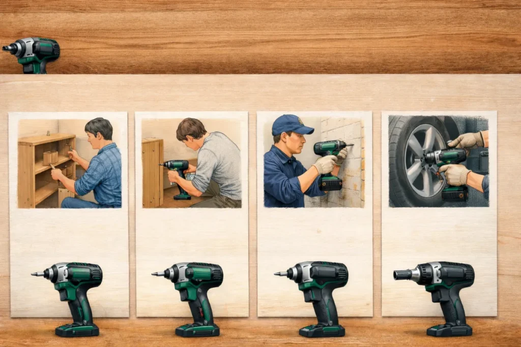 インパクトドライバーおすすめの選び方｜目的別に整理