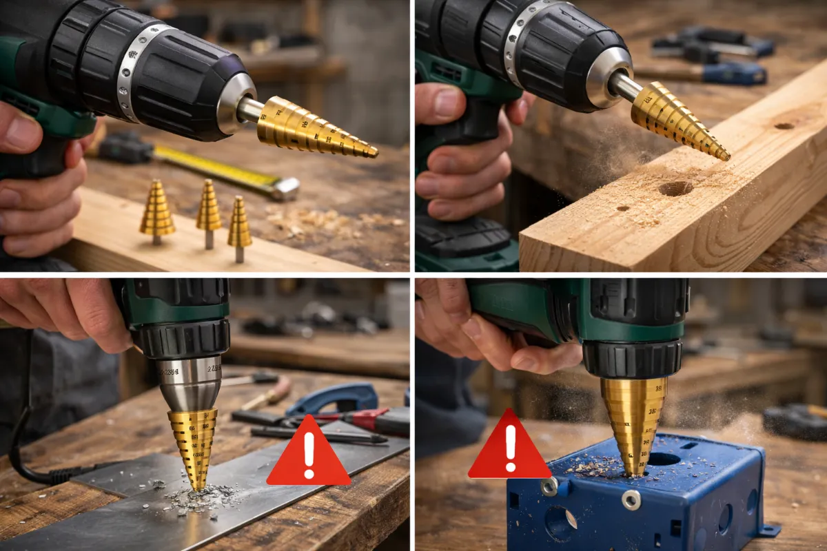 ダイソーのステップドリルは使える？初心者向けに用途・使い方・注意点を徹底解説