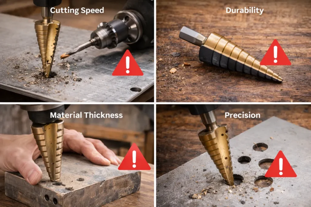 ダイソーのステップドリルを選ぶ前に知っておきたい注意点