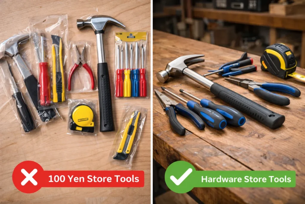 ダイソーよりホームセンター品を選んだほうがいいケース