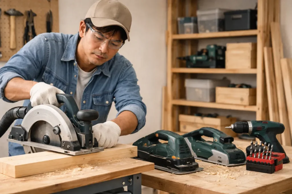木を切る電動工具の基本をまず押さえよう
